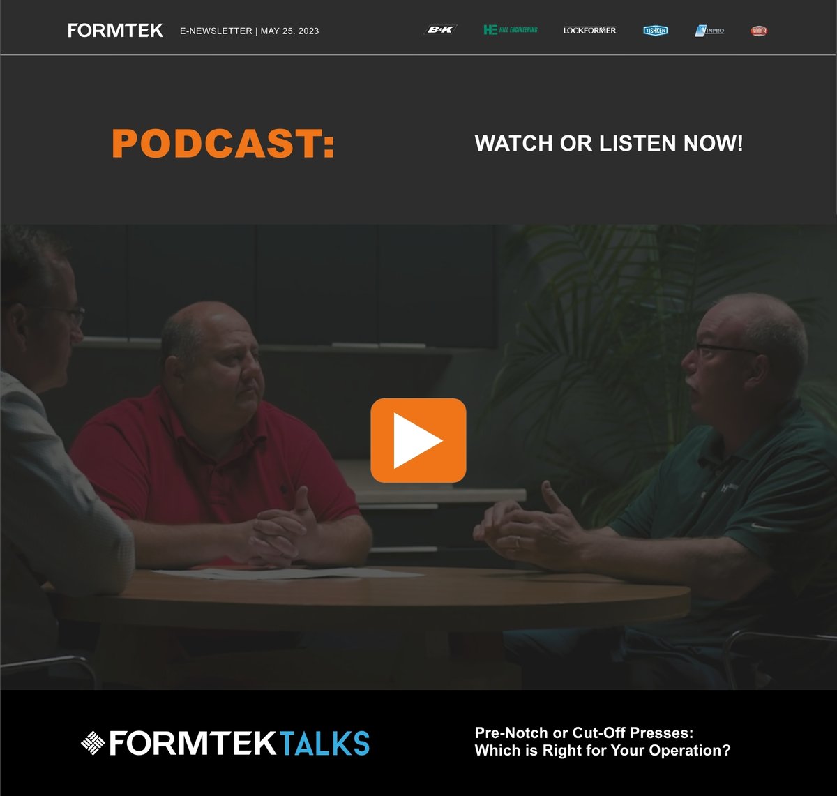 Pre-Notch or Cut-Off Presses: Which is Right for Your Operation?