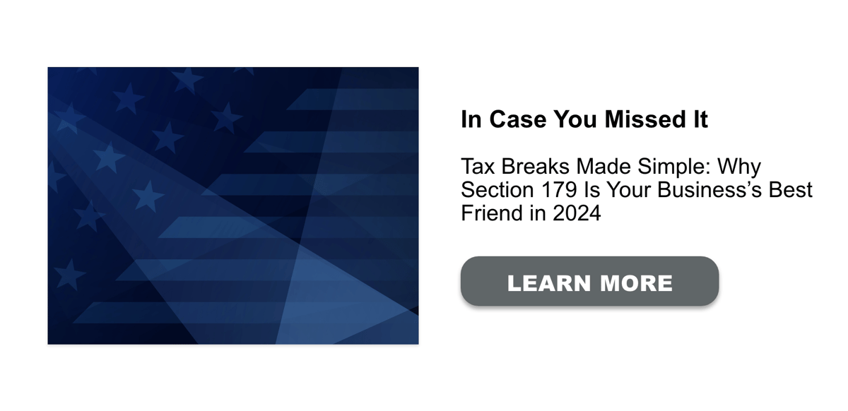 Tax Breaks Made Simple Why Section 179 Is Your Businesss Best Friend in 2024